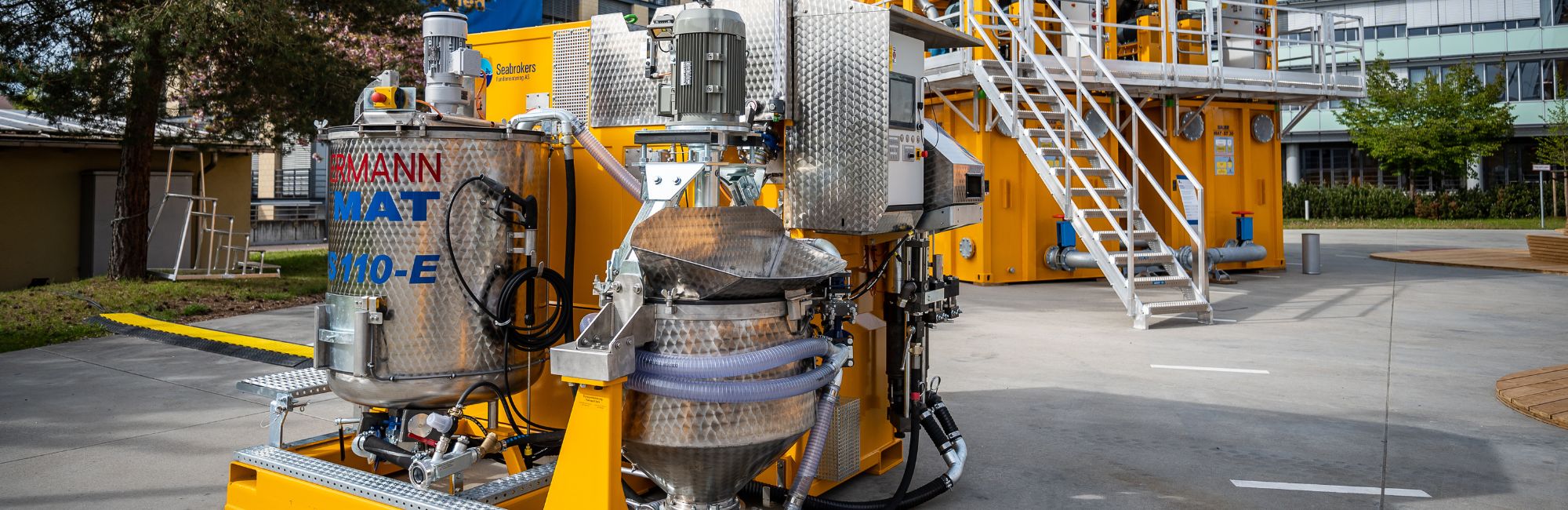 Bauer MAT Slurry Handling Systems Verpress-Station AVS 110-E