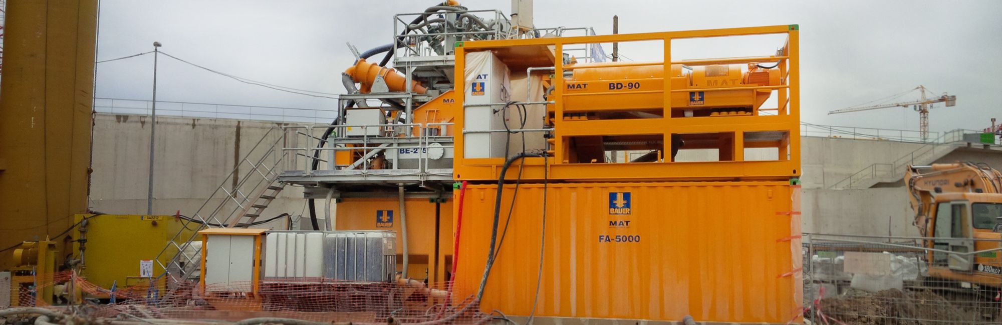 Bauer MAT Slurry Handling Systems: Flockmittelstation FA 5000