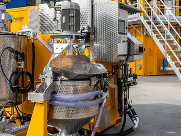 Bauer MAT Slurry Handling Systems Verpress-Station AVS 110-E