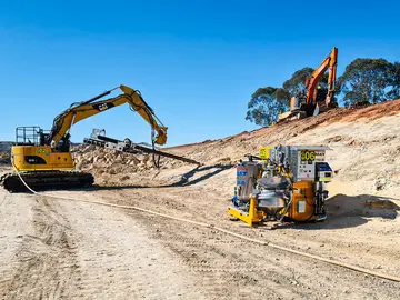 BAUER MAT Slurry Handling Systems: Verpress-Station VS 110-D