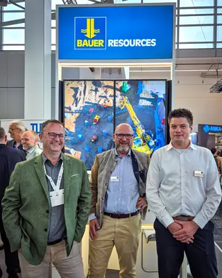 IFAT Munich 2026 - Team des Bereichs Umwelt der BAUER Resources GmbH